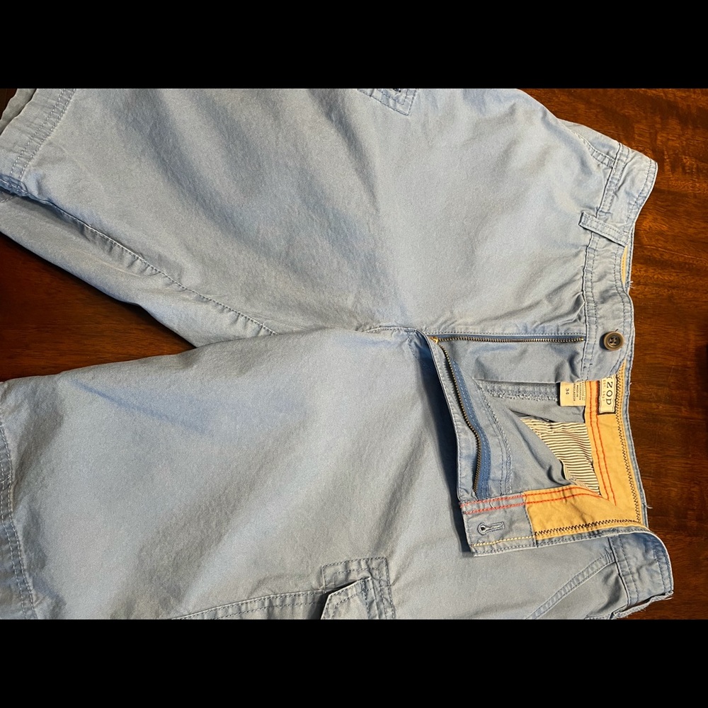 Izod men’s 34 blue cargo shorts